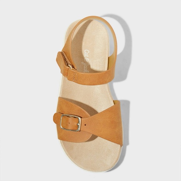Cat & Jack Toddler Girls' Shaelyn Sandals. Size 11 
New! - Picture 3 of 9